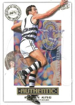 2001 Select AFL Authentic - All Australian #AA14 Steven King Front